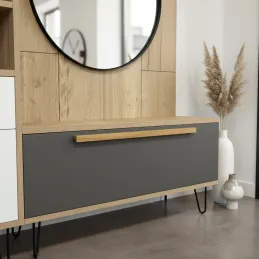 Maniglia in legno GILAN / Rovere verniciato
