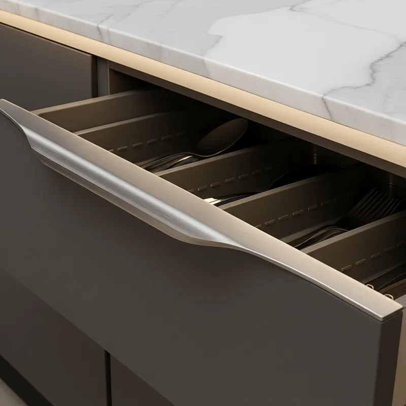 Maniglia incassata LUTRA / Inox