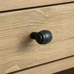Manopola RUSTICALE / Patina nera