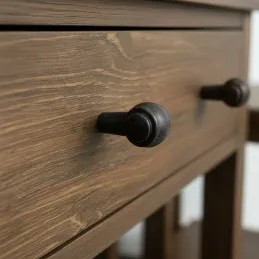 Manopola RUSTICALE / Patina nera