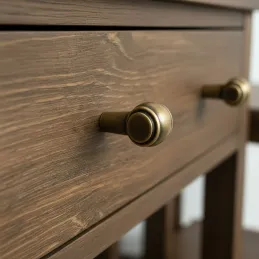 Pomello RUSTICALE / Effetto ottone anticato