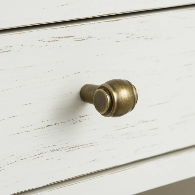 Pomello RUSTICALE / Effetto ottone anticato
