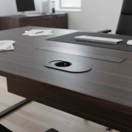 Presa elettrica ORBIT 1 x 230 V / Nero opaco