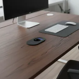 Presa elettrica ORBIT 1x 230V + 2x USB A-C / Nero opaco