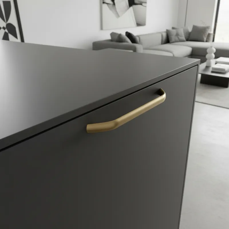 Maniglia DIVA / Oro spazzolato