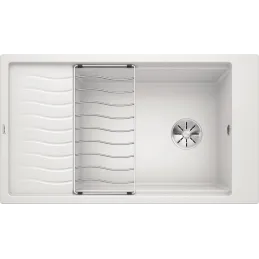 Lavello in gres Blanco ELON XL 8 S con griglia / Bianco