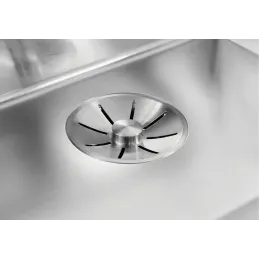 Lavello in acciaio inox Blanco ETAGON 500-IF/A / con guide scorrevoli