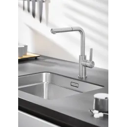 Lavello in acciaio inox Blanco ANDANO 500-U