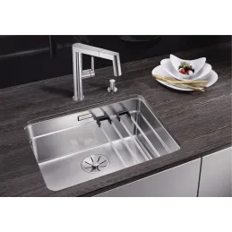 Lavello in acciaio inox Blanco ANDANO 500-U