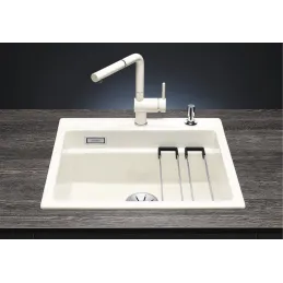 Lavello in gres Blanco ETAGON 6 / Bianco soft