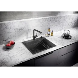 Lavello in gres Blanco ETAGON 6 / Grigio vulcano