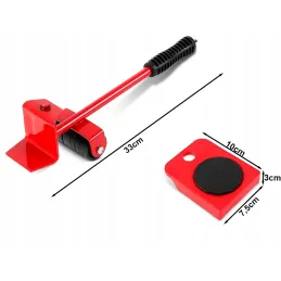 Set per spostare mobili ed elettrodomestici / Antracite