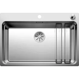 Lavello in acciaio inox Blanco ETAGON 500-IF/A