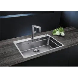 Lavello in acciaio inox Blanco ETAGON 500-IF/A