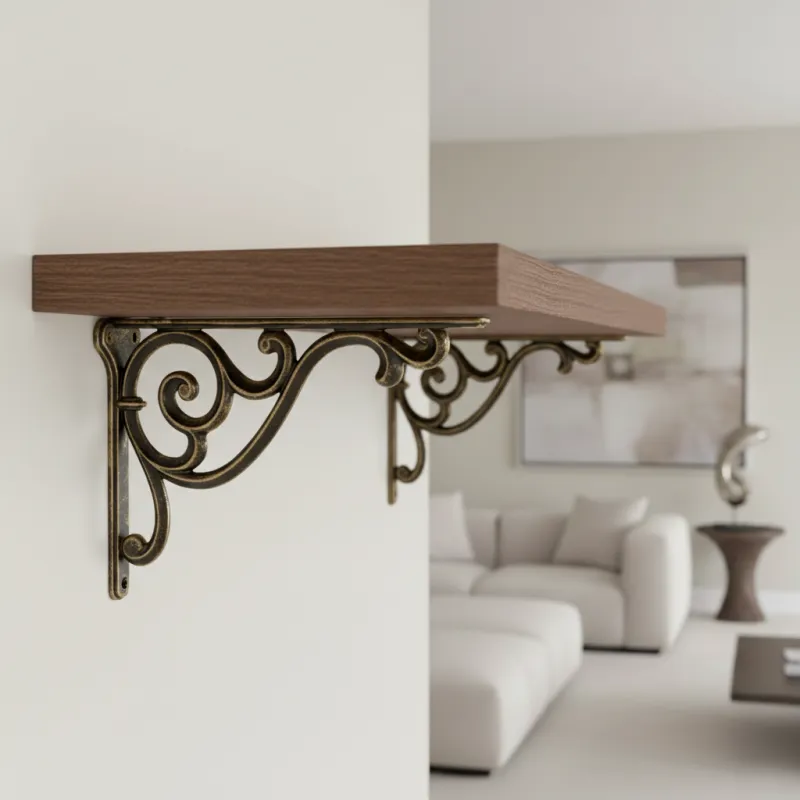Supporto per mensola STRADIUS Maxi / Ottone antico