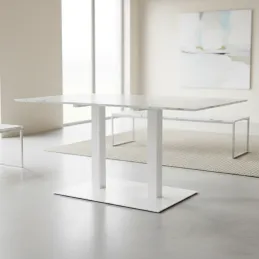 Base per tavolo URBAN DUO / Bianco opaco