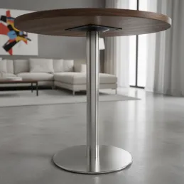 Base da tavolo SOUND / Acciaio inox