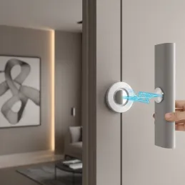Supporto magnetico per telecomando / Bianco