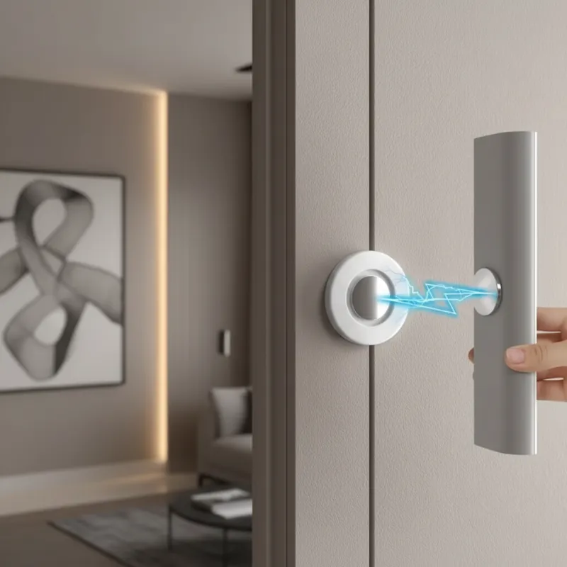 Supporto magnetico per telecomando / Bianco