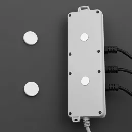 Supporto magnetico per telecomando / Bianco