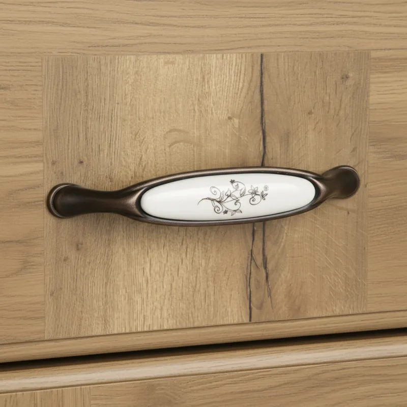 Maniglia in ceramica HOPE / Marrone