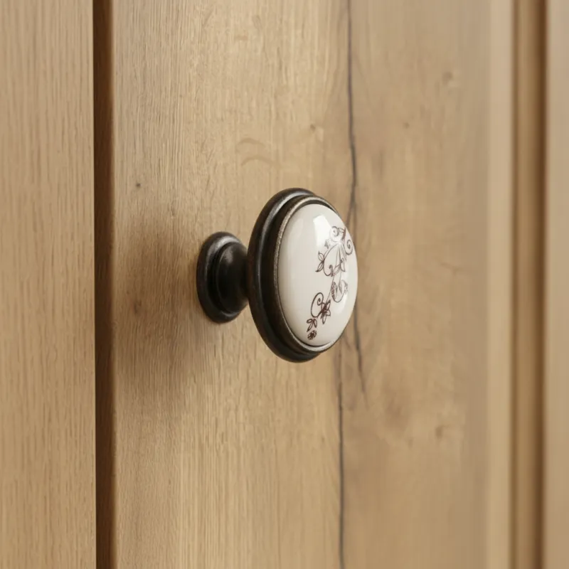 Pomello in ceramica HOPE Mini / Marrone