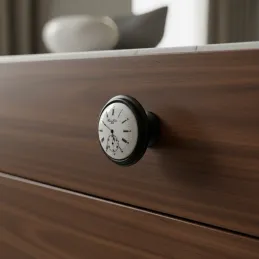 Pomello VIAMO CLOCK / Nero