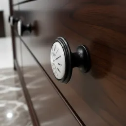 Pomello VIAMO CLOCK / Nero