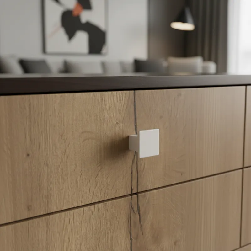 Pomolo AXON / Bianco opaco