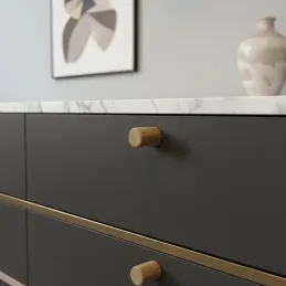 Pomello in legno NATURE / Rovere laccato