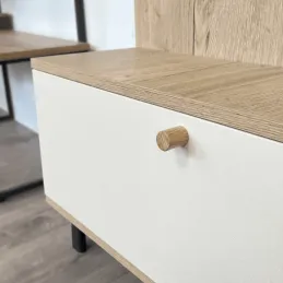 Pomello in legno NATURE / Rovere laccato