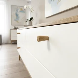 Pomello BERGO / Rovere laccato