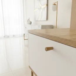 Pomello BERGO / Rovere laccato