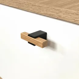 Pomello in legno ALVEA / Rovere verniciato