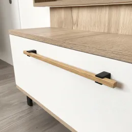 Maniglia in legno ALVEA / Rovere verniciato