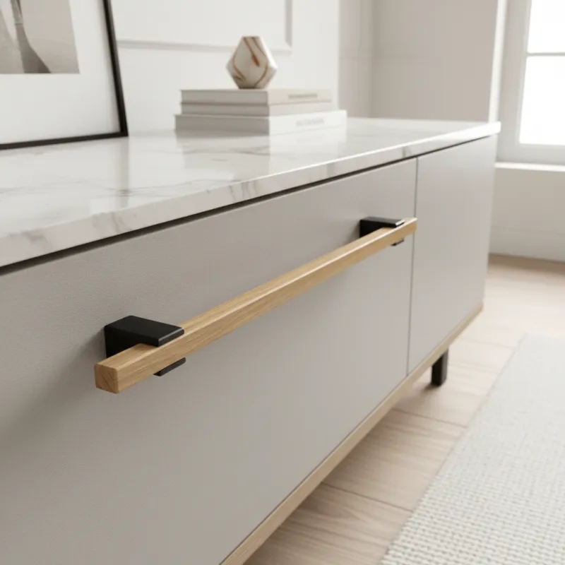 Maniglia in legno ALVEA / Rovere verniciato