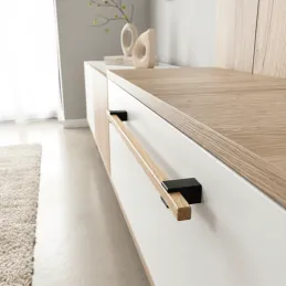 Maniglia in legno ALVEA / Rovere verniciato