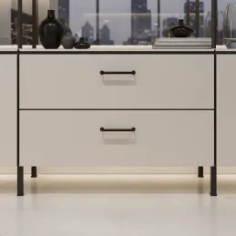 Maniglia NURIA / Nero opaco