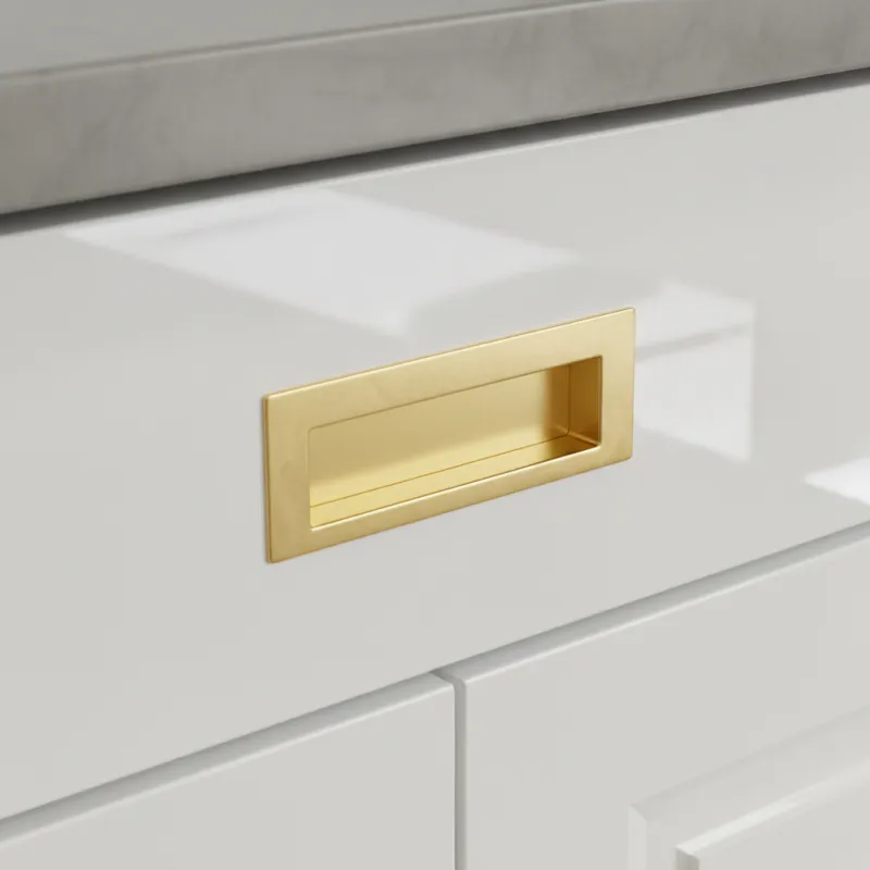 Maniglia da incasso MALI / Oro lucido