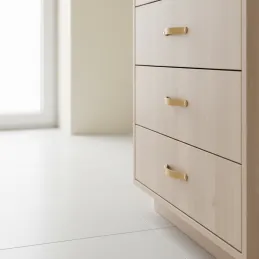 Maniglia in pelle DOLCE OVAL / Pelle naturale
