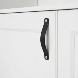 Maniglia in pelle DOLCE / Nera
