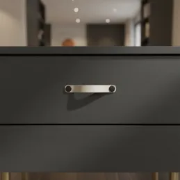 Maniglia CASE / Pelle bianca