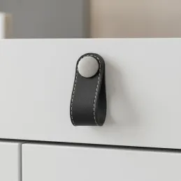 Pomello CASE / Pelle nera