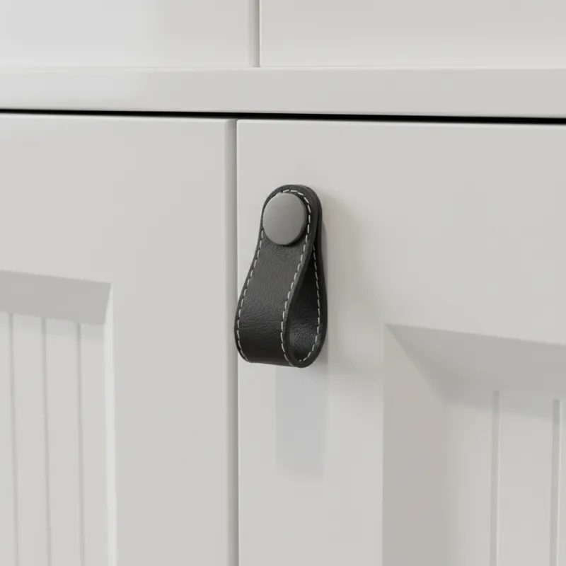 Pomello CASE / Pelle nera