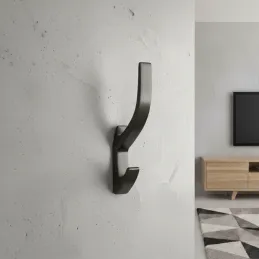 Appendiabiti KOS / Nero spazzolato
