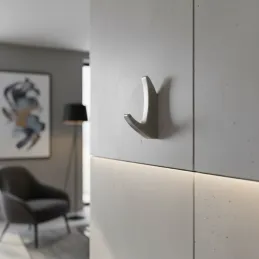 Appendiabiti KOS Mini / Nichel spazzolato