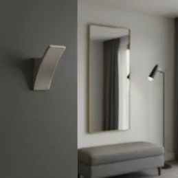 Appendiabiti LINO / Nichel spazzolato