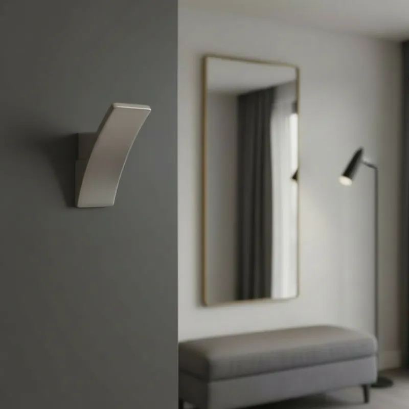 Appendiabiti LINO / Nichel spazzolato