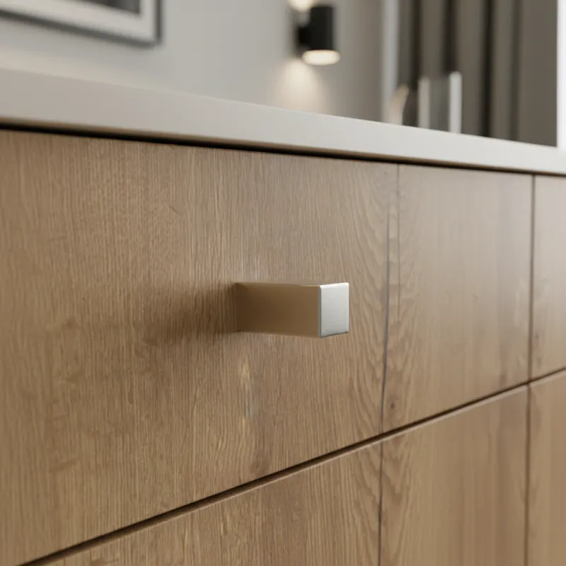 Pomello BLOCK / Alluminio