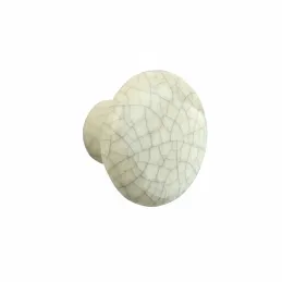 Etichetta FRAGILE / Porcellana effetto crepato color crema